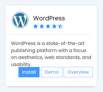 Install WordPress